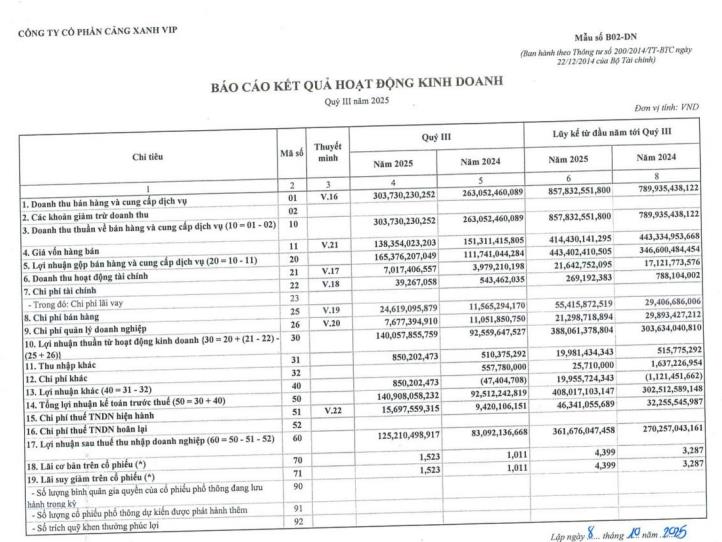 Lộ diện doanh nghiệp đằng sau thương vụ thỏa thuận gần 228 tỷ tại Cảng Xanh VIP (VGR) - Ảnh 1