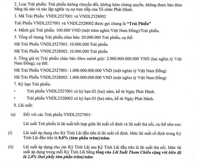 VNDirect (VND) dự kiến huy động 2.000 tỷ đồng thông qua chào bán 20 triệu trái phiếu ra công chúng - Ảnh 1