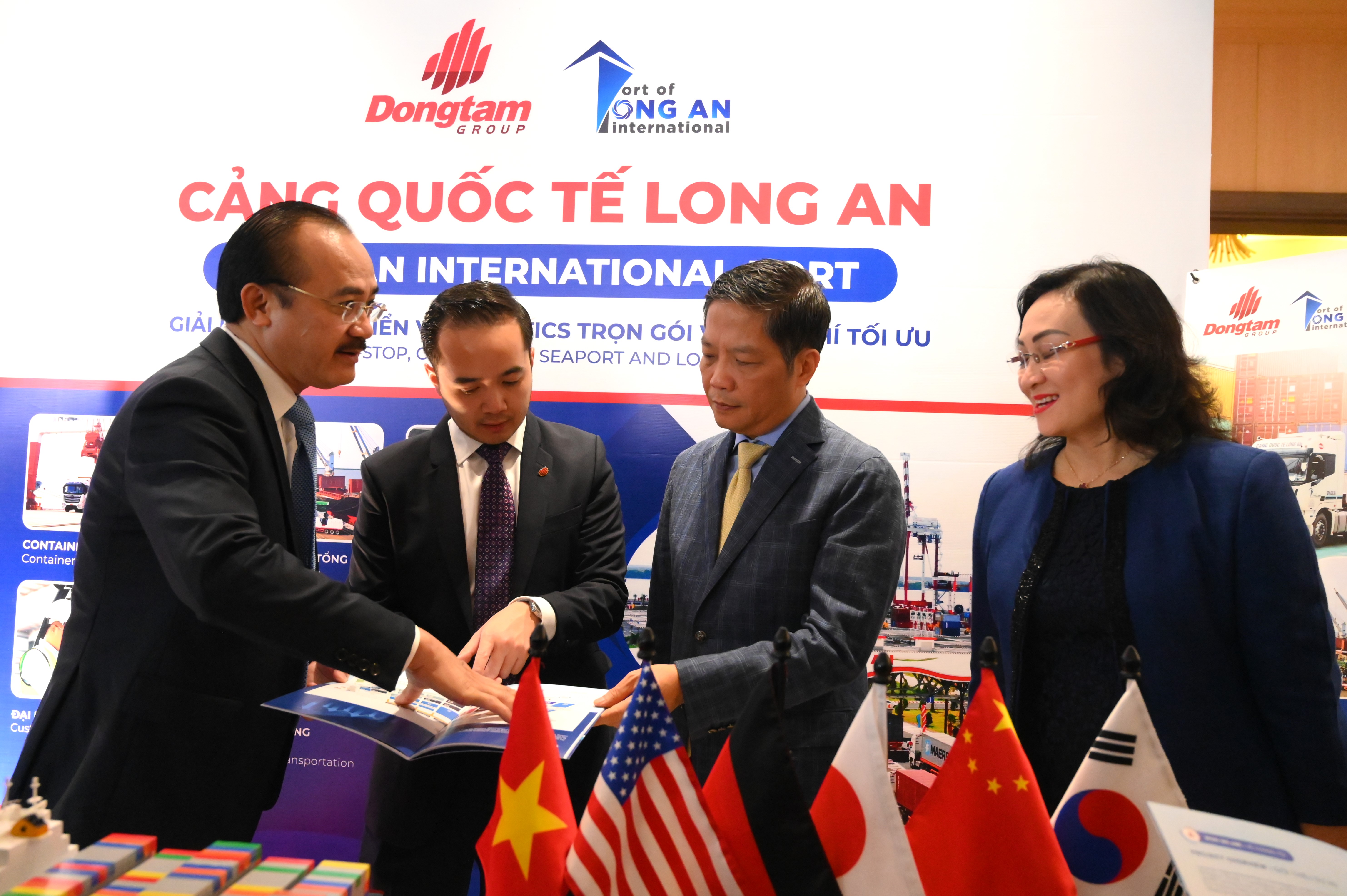 Cảng Quốc tế Long An nhận Bằng khen của Bộ trưởng Bộ C&#244;ng Thương - Ảnh 1