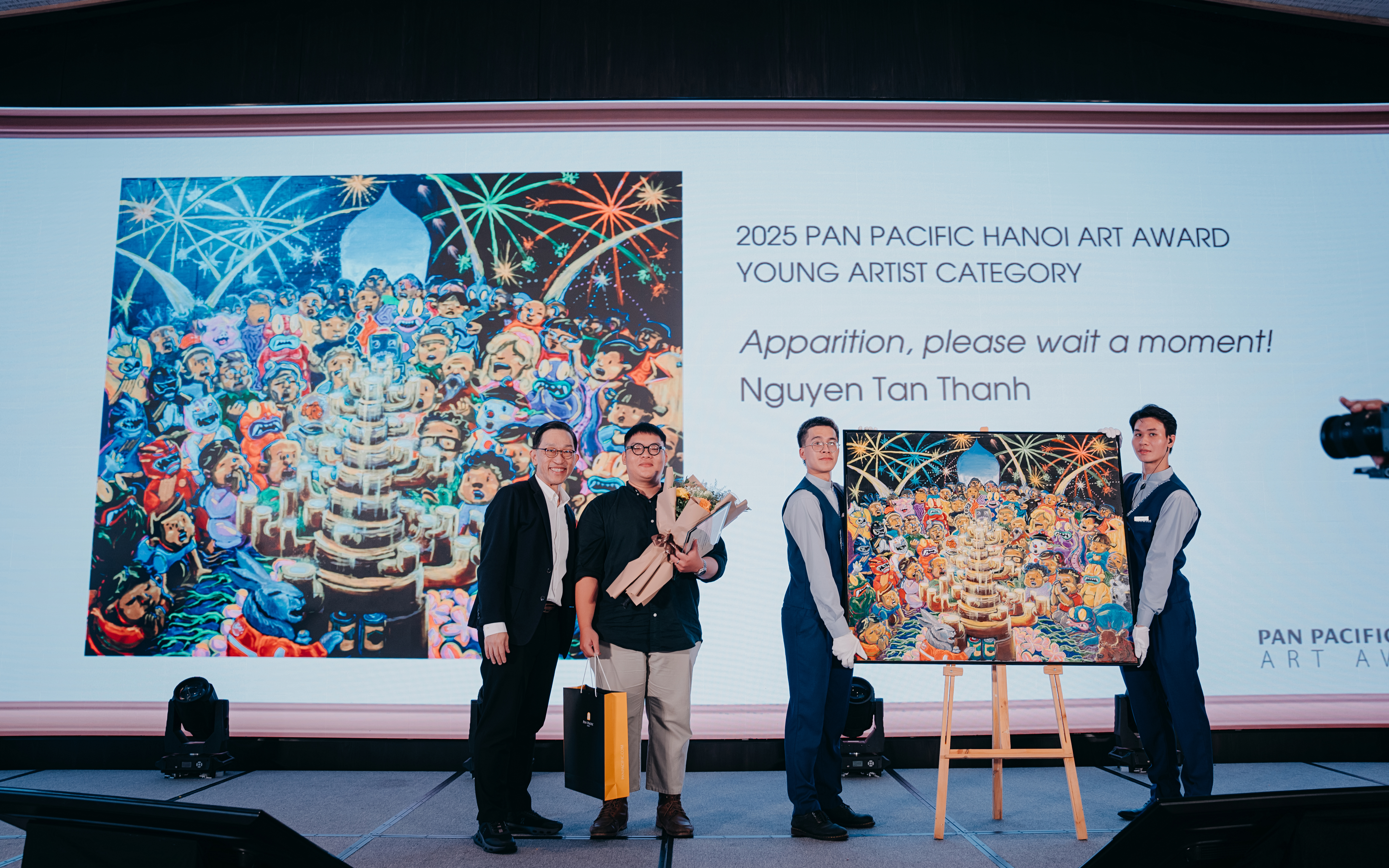 Giải thưởng Nghệ thuật Pan Pacific H&#224; Nội 2025: Trao giải cuộc thi vẽ tranh “Thế giới quanh t&#244;i”  - Ảnh 2