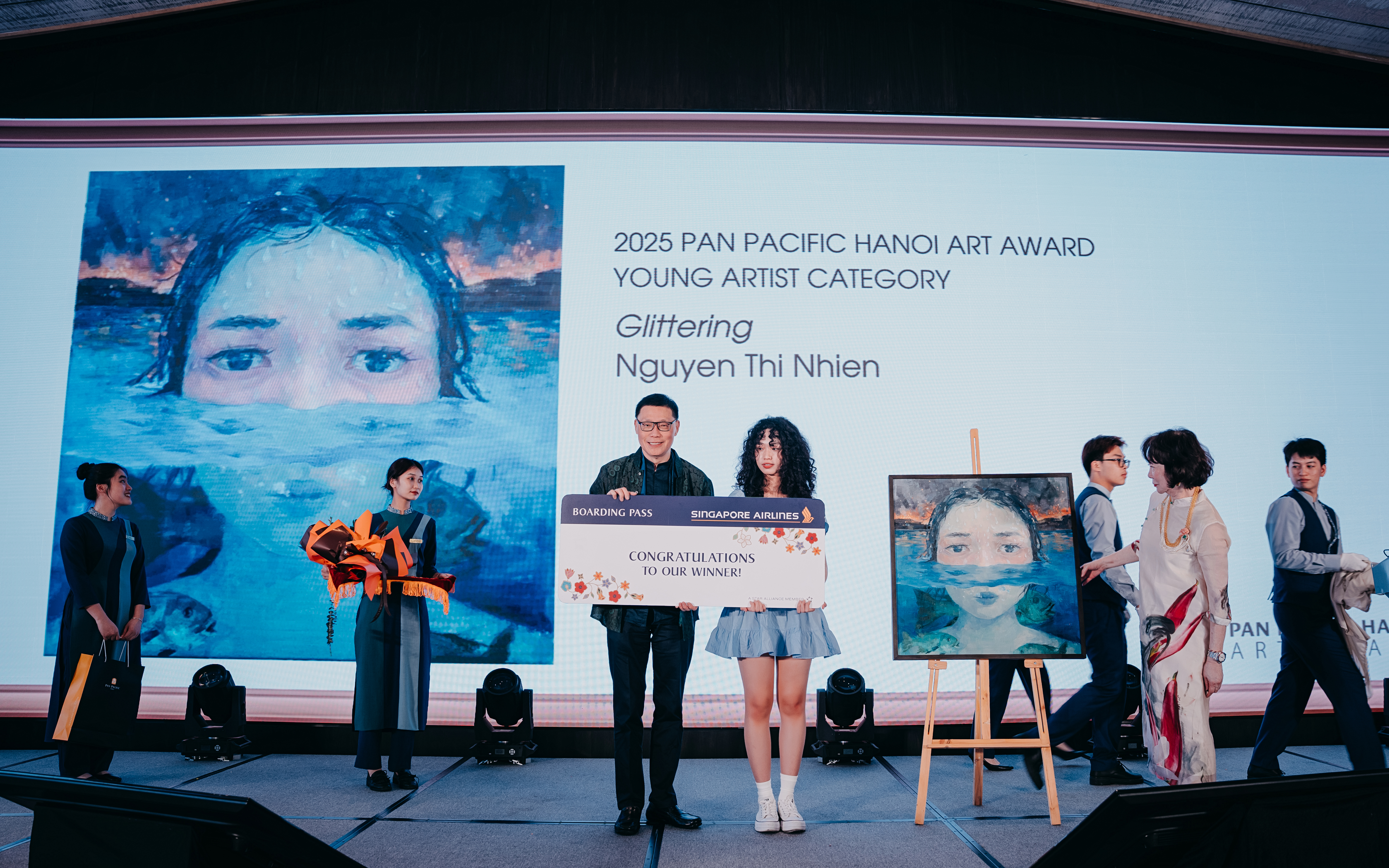 Giải thưởng Nghệ thuật Pan Pacific H&#224; Nội 2025: Trao giải cuộc thi vẽ tranh “Thế giới quanh t&#244;i”  - Ảnh 7