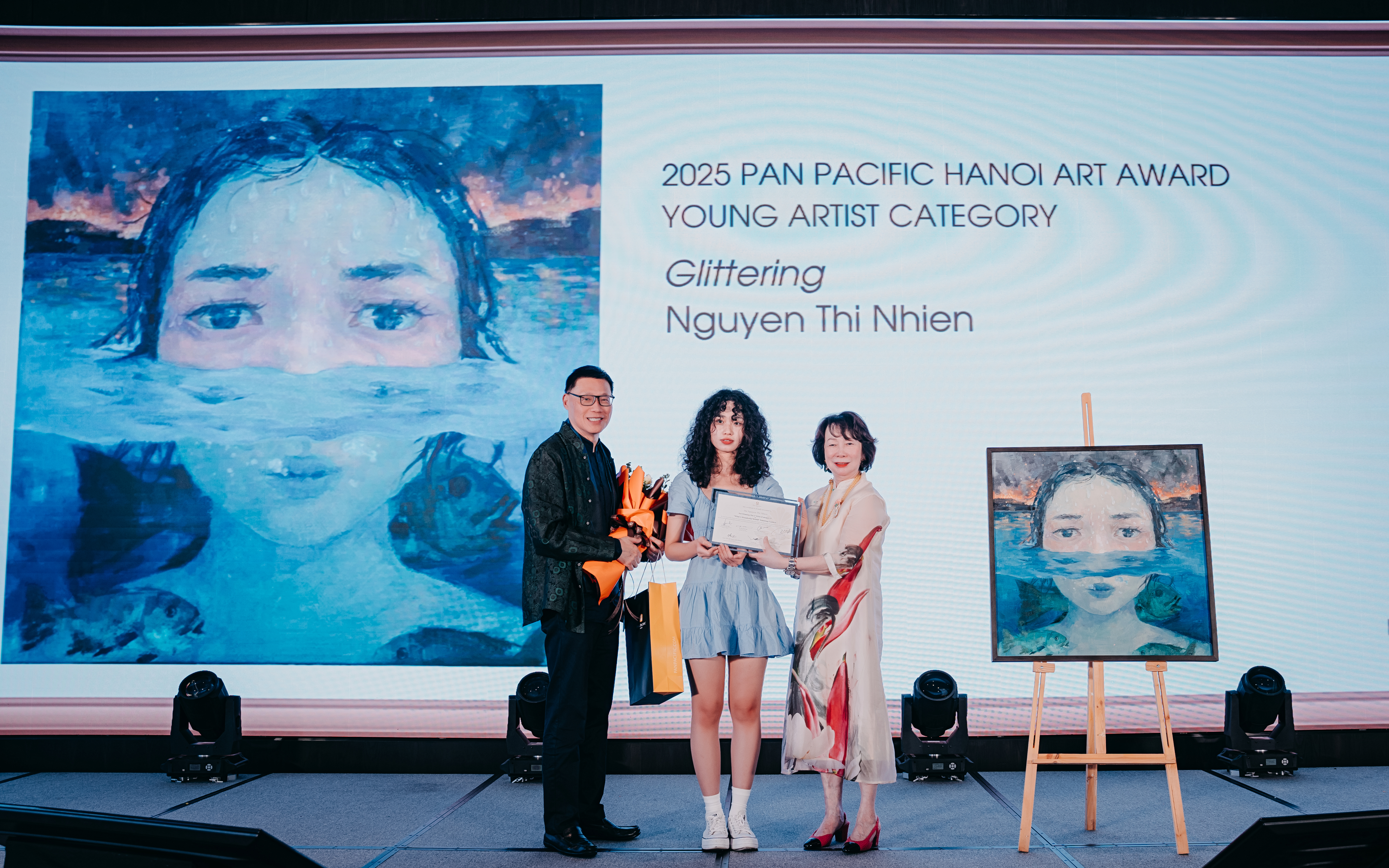 Giải thưởng Nghệ thuật Pan Pacific H&#224; Nội 2025: Trao giải cuộc thi vẽ tranh “Thế giới quanh t&#244;i”  - Ảnh 6