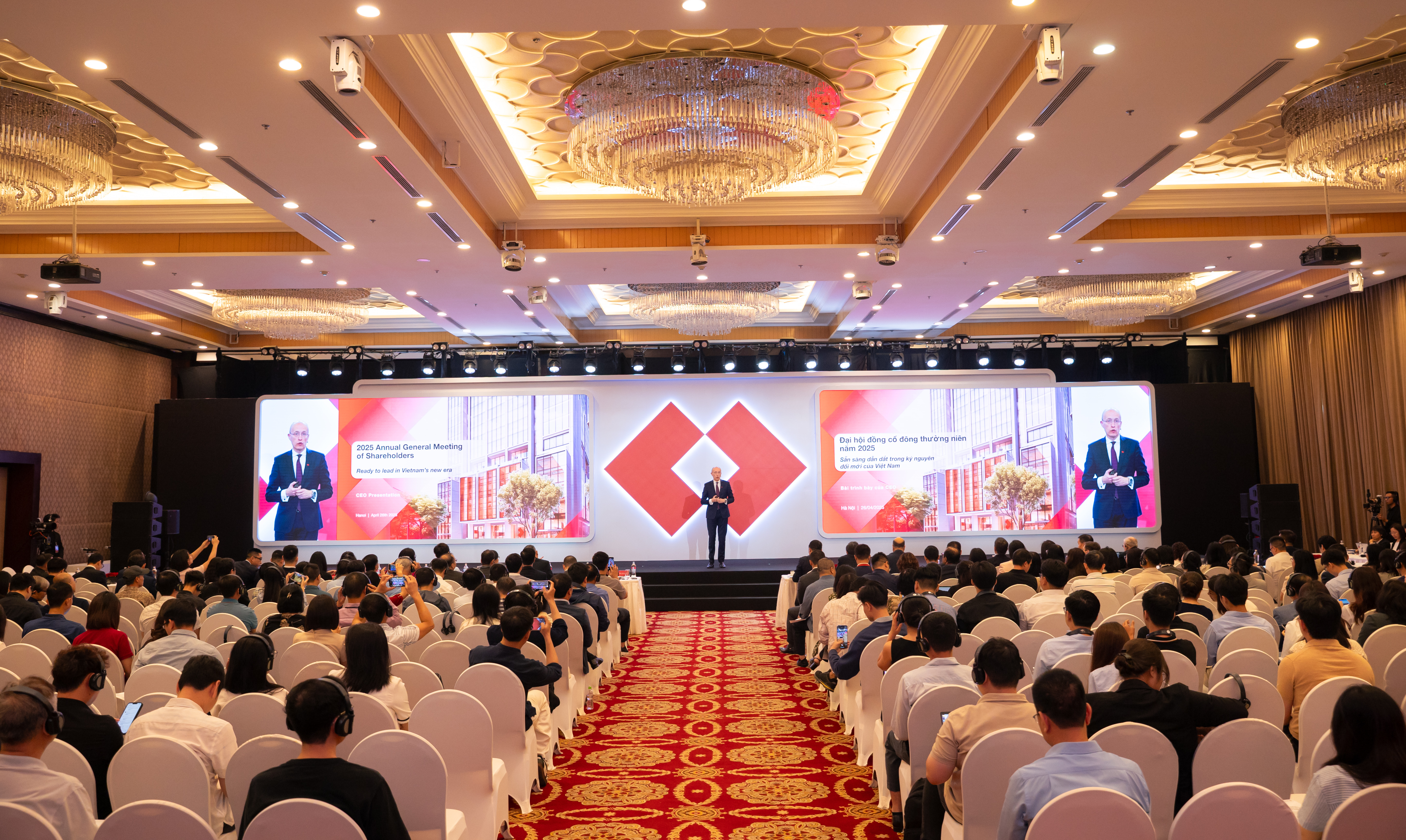 Techcombank tổ chức ĐHĐCĐ thường ni&ecirc;n 2025 v&agrave;o s&aacute;ng 26/04 tại H&agrave; Nội.