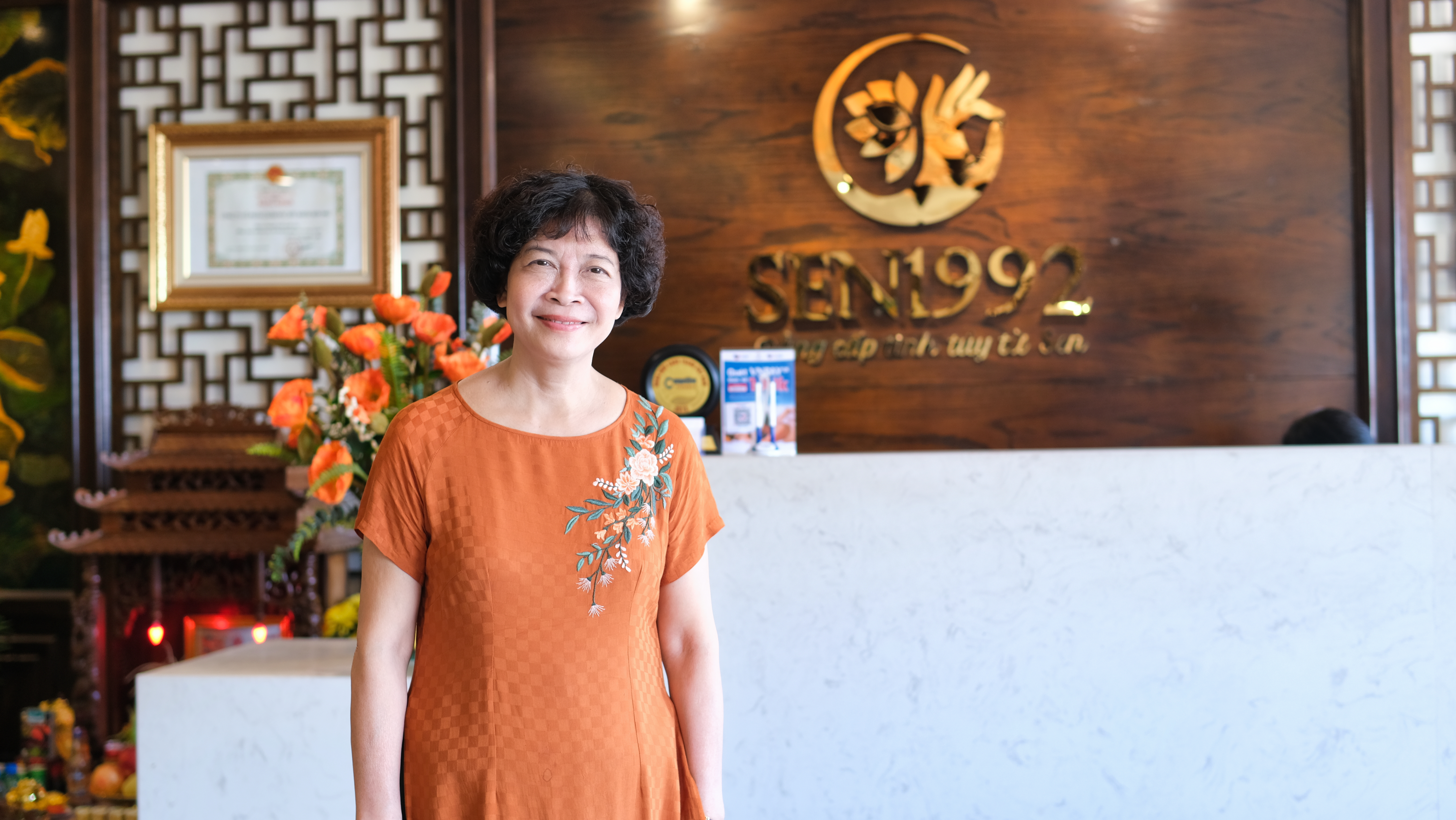 Nghệ nh&#226;n Phạm Thị Ho&#224; v&#224; c&#226;u chuyện nữ doanh nh&#226;n x&#226;y dựng thương hiệu Sen T&#224;i Thu - Ảnh 5