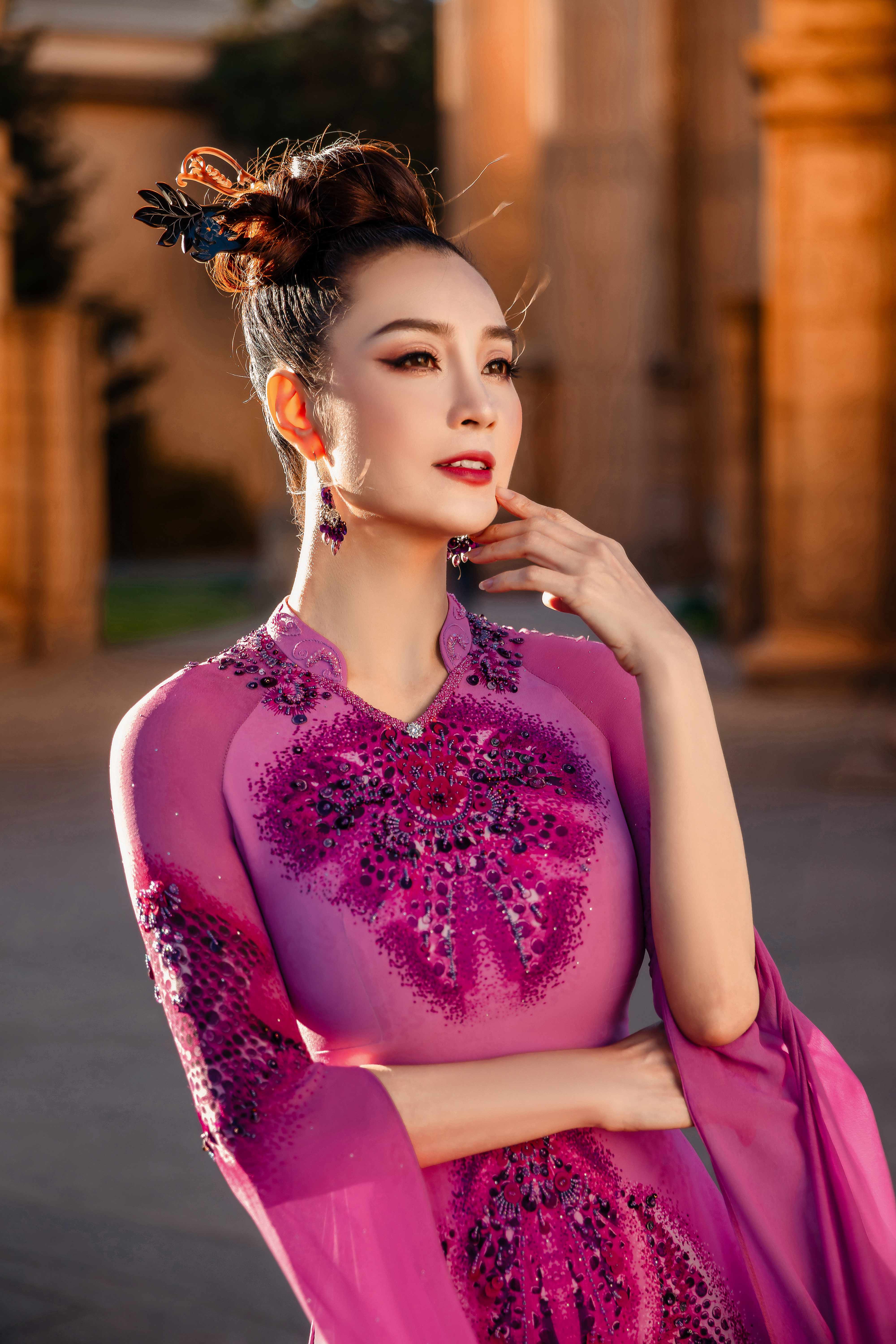 BST &ldquo;Giấc mơ&rdquo; với n&agrave;ng thơ Mai Thu Trang tr&ecirc;n đất Mỹ