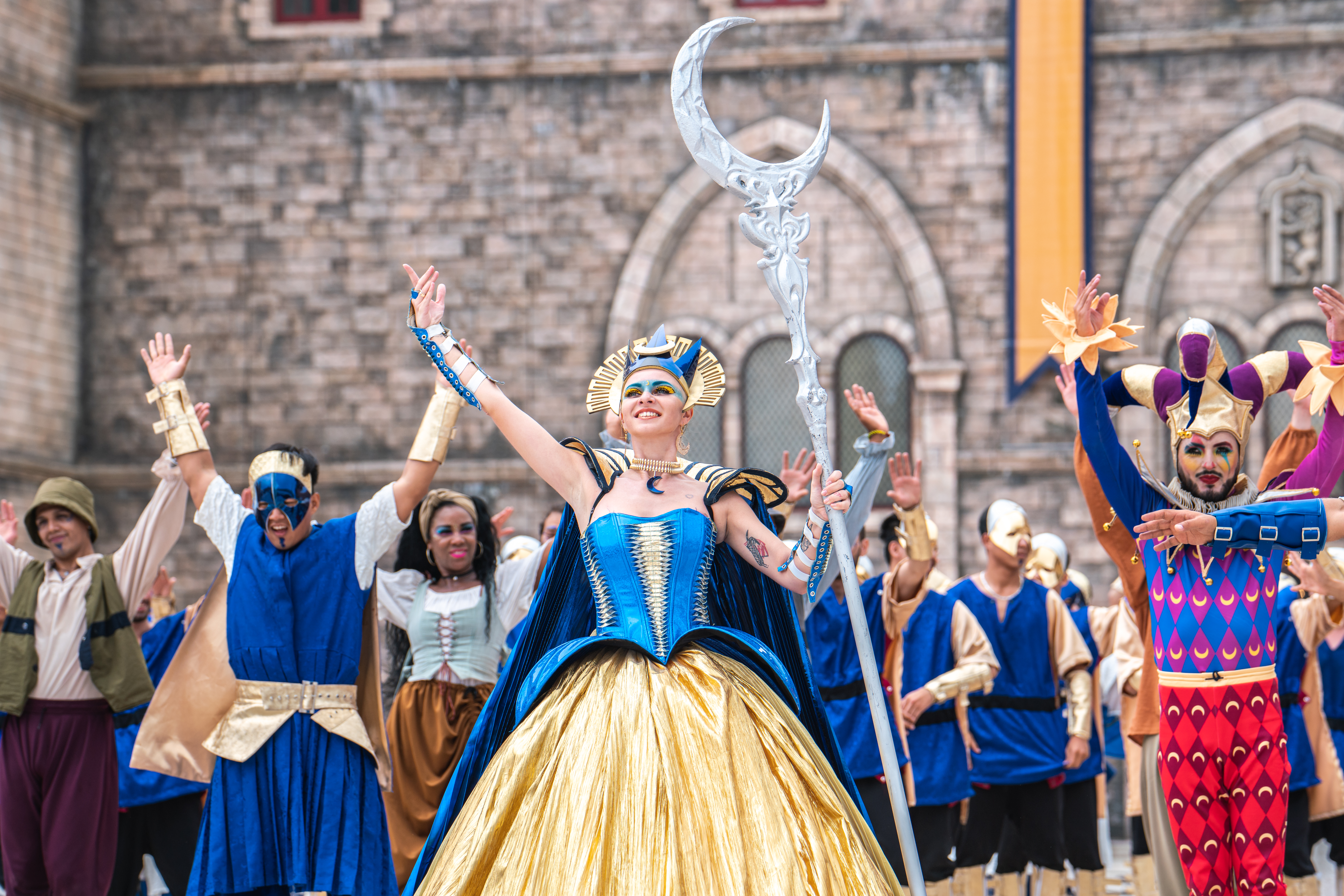 Show diễn &ldquo;Trận chiến vương quốc Mặt trăng&rdquo; tại Sun World Ba Na Hills