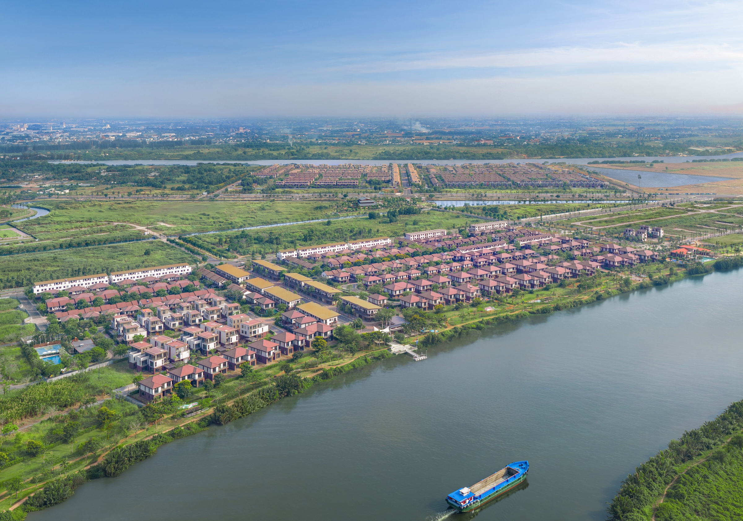 Nam Long đặt mục tiêu trở thành tập đoàn bất động sản tích hợp hàng đầu và sáng tạo của Việt Nam và khu vực.  