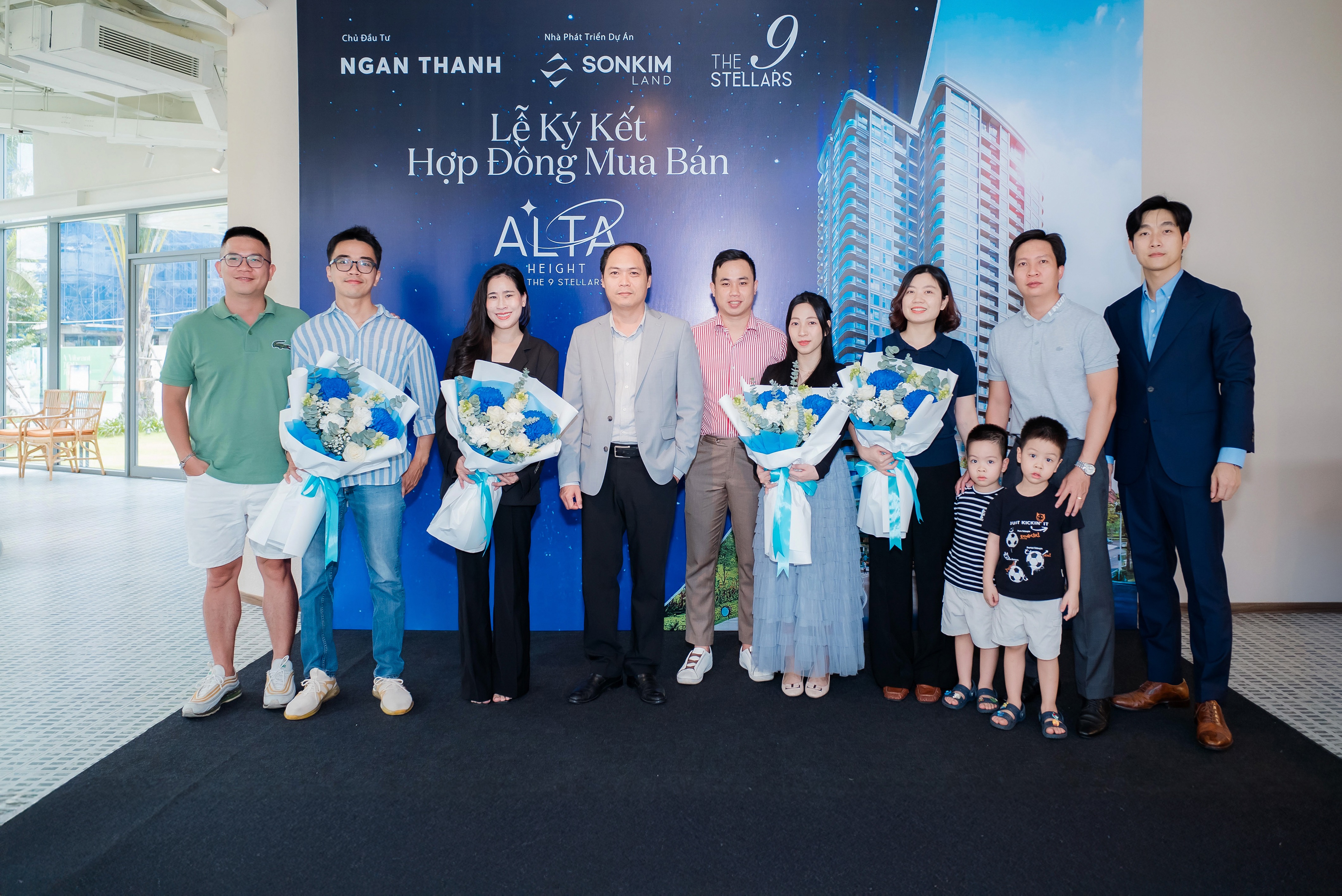Khách hàng ký kết hợp đồng mua bán căn hộ Alta Height tại dự án The 9 Stellars  