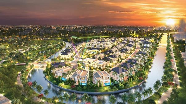 Được ôm bởi 5,8 km đường sông Vàm Cỏ Đông, Waterpoint là câu trả lời cho xu hướng giãn dân: một đô thị vệ tinh xanh, tích hợp “all-in-one” tiện ích - từ trường học, phòng khám, siêu thị, công viên, kênh đào dài 8 km đến đường chạy bộ, đường xe đạp riêng, v.v.  