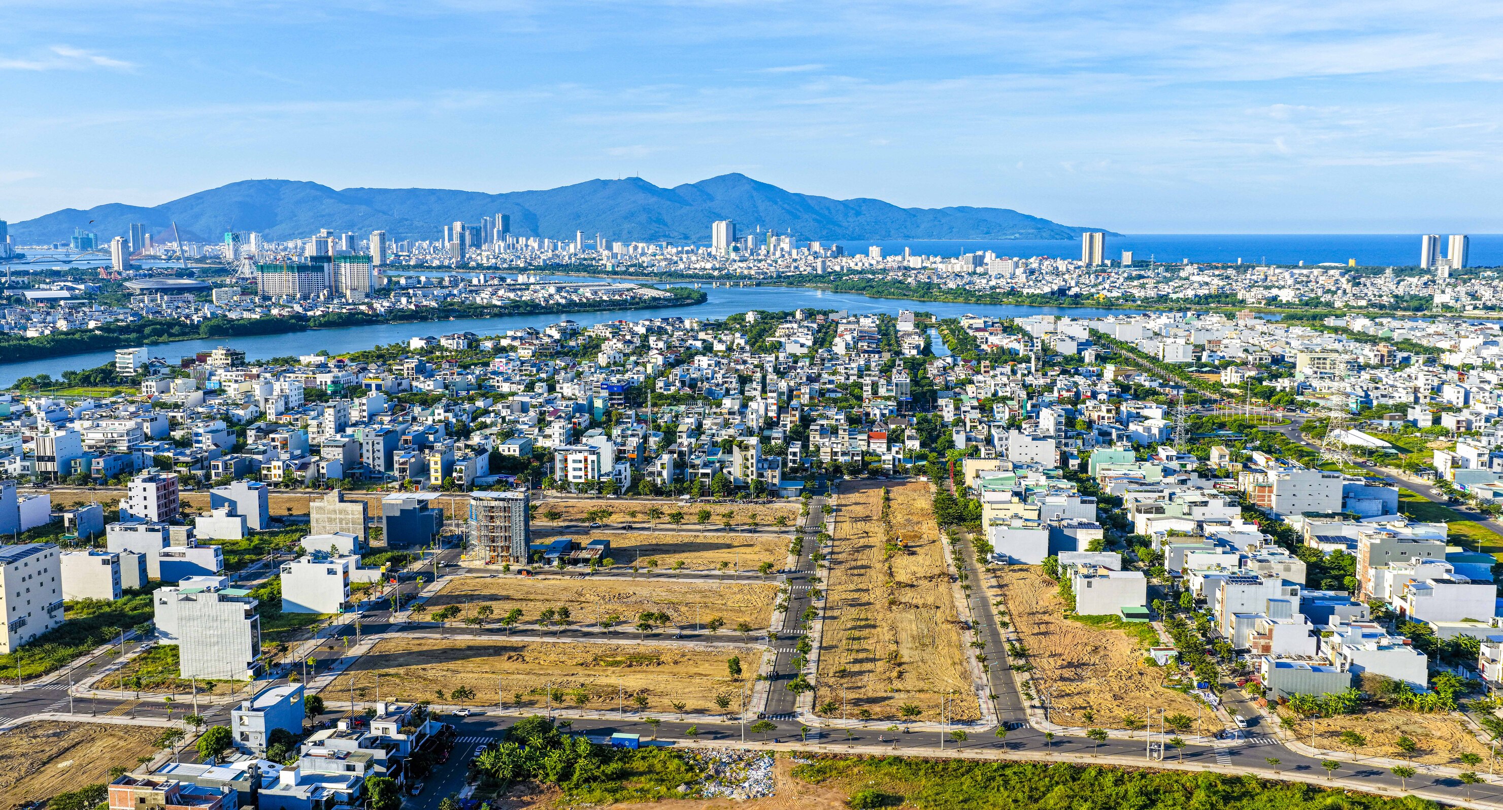 Đà Nẵng nghiên cứu quy hoạch, kéo giãn đô thị về phía Nam. (Ảnh: Ánh Dương)  