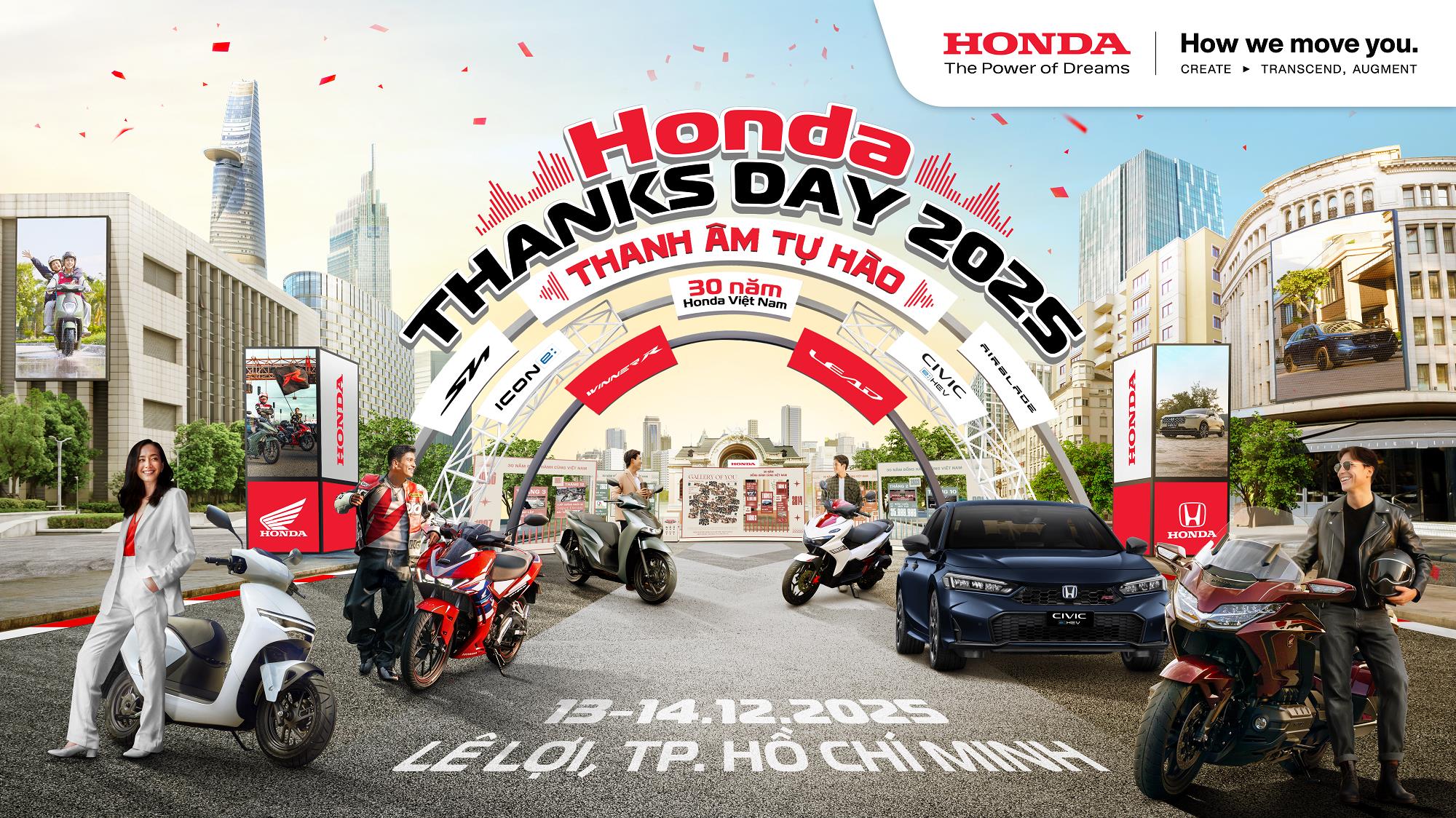 Honda Thanks Day 2025 - Thanh âm tự hào - Ảnh 1