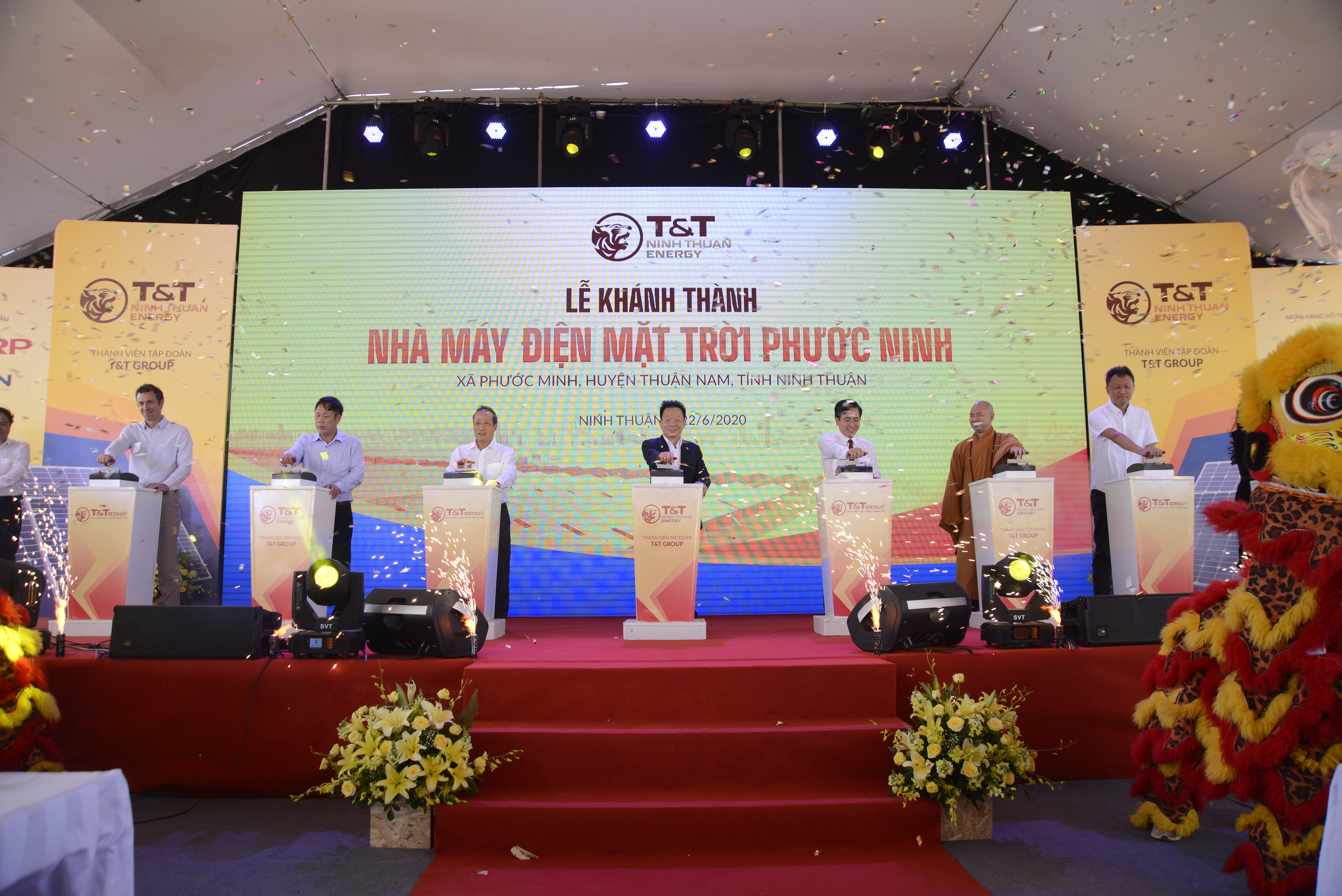 Nhà máy Điện mặt trời Phước Ninh đánh dấu cho bước đi đầu tiên của T&T trong lĩnh vực năng lượng sau 15 năm tích lũy tâm thế và nguồn lực.  