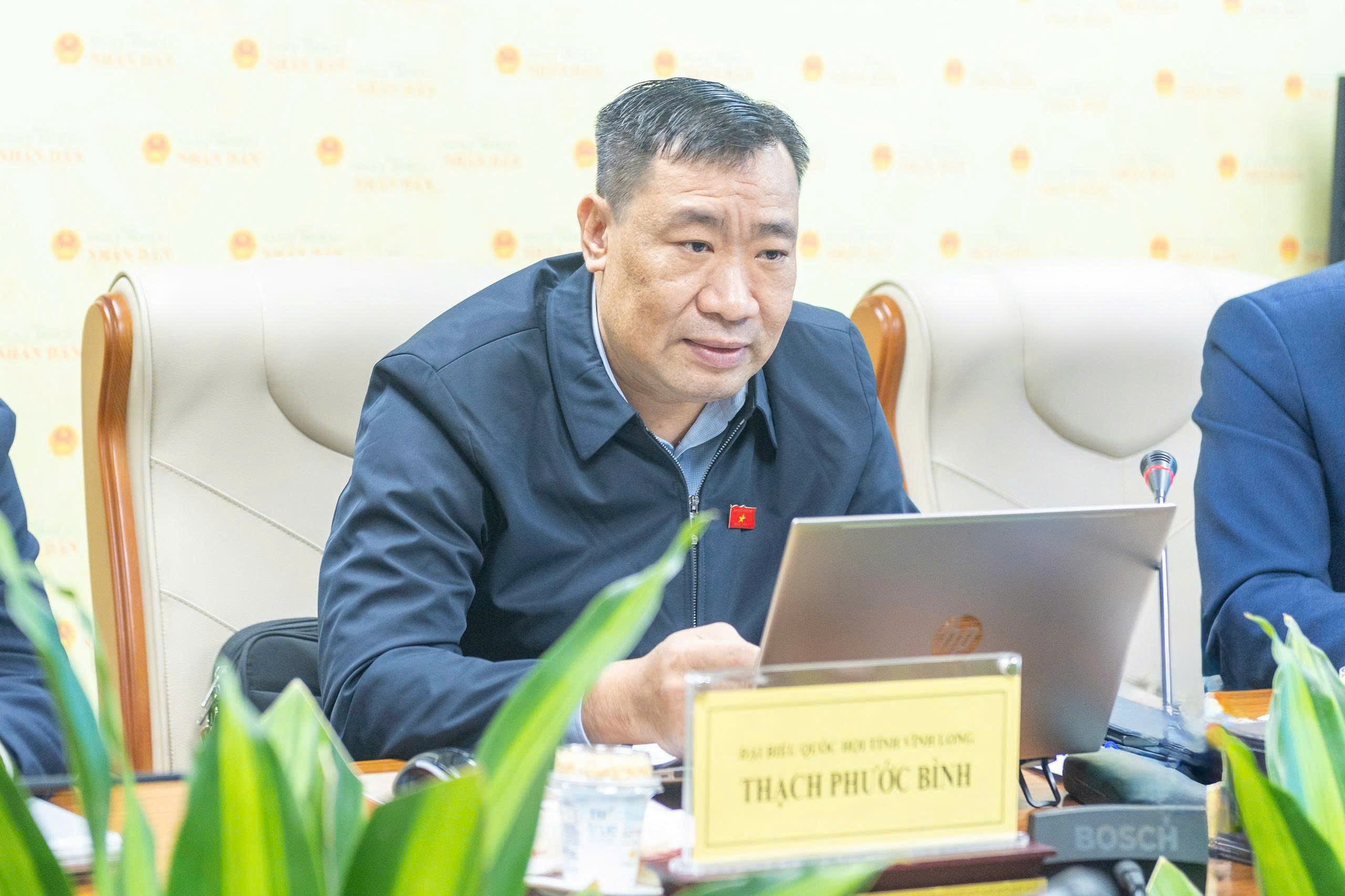 Ông Thạch Phước Bình nêu quan điểm