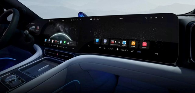 Hết Xiaomi đến lượt Huawei khoe xe điện đỉnh cấp: K&#237;ch thước lớn hơn BMW X7, m&#224;n h&#236;nh ‘si&#234;u to khổng lồ’ như Mercedes EQS, trang bị ngập xe - Ảnh 5