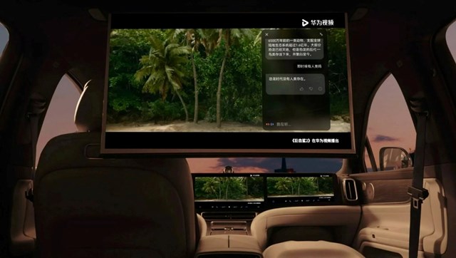 Hết Xiaomi đến lượt Huawei khoe xe điện đỉnh cấp: K&#237;ch thước lớn hơn BMW X7, m&#224;n h&#236;nh ‘si&#234;u to khổng lồ’ như Mercedes EQS, trang bị ngập xe - Ảnh 6