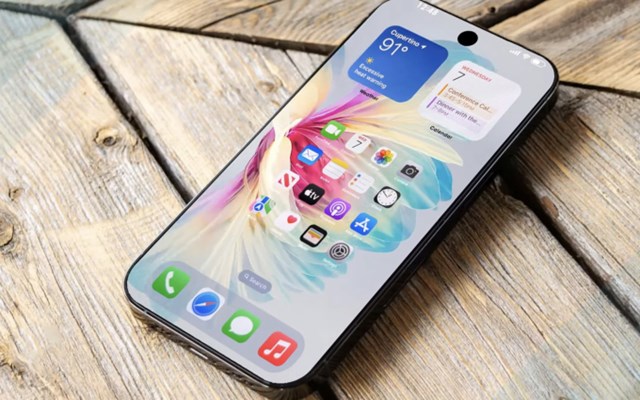 Apple được cho đang thử nghiệm một nguy&ecirc;n mẫu iPhone 16 Pro với m&agrave;n h&igrave;nh đục lỗ. (Ảnh: Science &amp; Knowledge) &nbsp;
