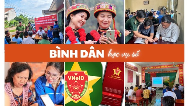 Chiến lược "B&igrave;nh d&acirc;n học vụ số" được triển khai tr&ecirc;n diện rộng - Ảnh: VGP