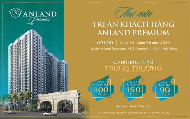Sự kiện tri &acirc;n kh&aacute;ch h&agrave;ng dự &aacute;n Anland Premium v&agrave;o ng&agrave;y 21/6