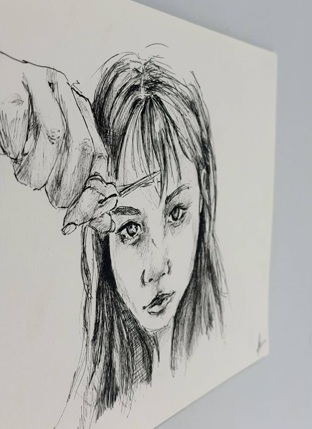 T&aacute;c phẩm "Facing it" của t&aacute;c giả Từ Ho&agrave;i An - Học sinh T&agrave;i năng Trung t&acirc;m GATE. &nbsp;