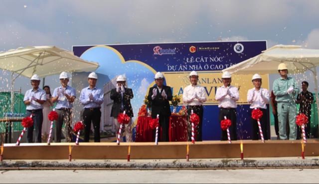 Lễ cất n&oacute;c dự &aacute;n Anland Lakeview diễn ra v&agrave;o ng&agrave;y 16/5/2020