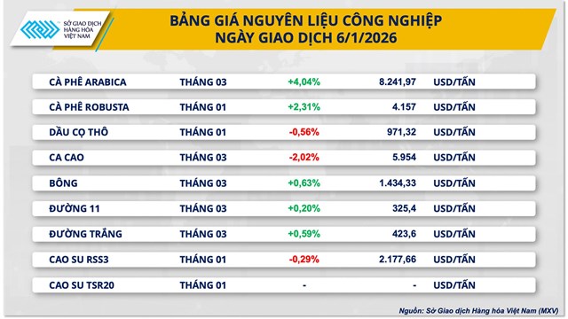 Thị trường hàng hóa phân hóa mạnh, MXV-Index phá đỉnh ba năm - Ảnh 1