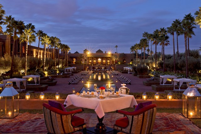 Sự xa hoa của kh&aacute;ch sạn Selman Marrakech.