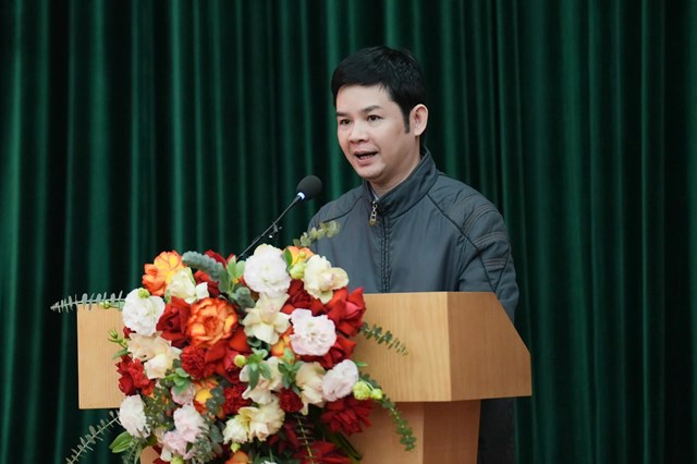 Đại diện một số đơn vị thuộc Bộ ph&aacute;t biểu tại Hội nghị. &nbsp;