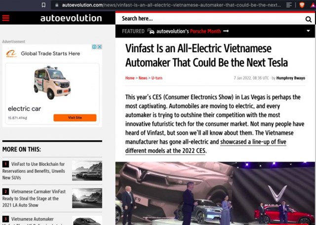 B&#225;o quốc tế: VinFast c&#243; thể l&#224; Tesla tiếp theo của thế giới - Ảnh 3