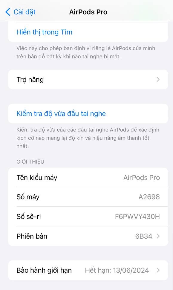 Thời gian hết hạn bảo h&agrave;nh sớm hơn 2 tuần so với thời điểm mua h&agrave;ng. Ảnh: NVCC