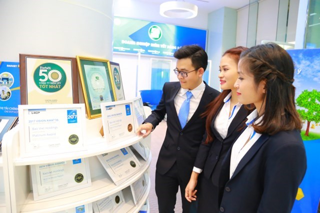 Bảo Việt dẫn đầu ng&#224;nh Bảo hiểm trong Top 50 c&#244;ng ty ni&#234;m yết tốt nhất do Forbes Việt Nam b&#236;nh chọn - Ảnh 1