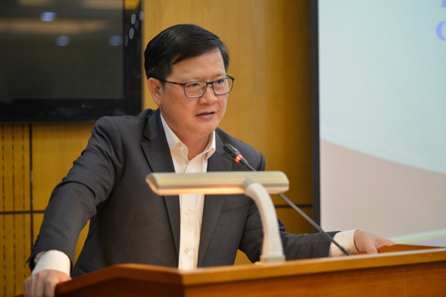 Thứ trưởng Mai Lương Kh&ocirc;i ph&aacute;t biểu tại Hội nghị
