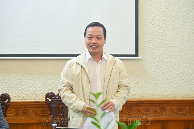 Thứ trưởng Trần Tiến Dũng phát biểu kết luận Hội nghị.   Thứ trưởng Trần Tiến Dũng phát biểu kết luận Hội nghị.  