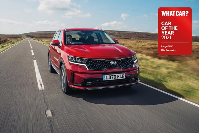 Kia Sorento được bầu chọn l&#224; chiếc SUV của năm 2021 - Ảnh 3