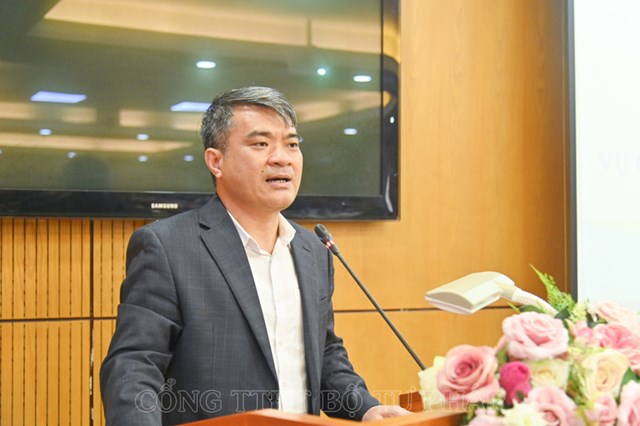Đồng ch&iacute; Nguyễn Thanh T&uacute;,&nbsp;Vụ trưởng Vụ Ph&aacute;p luật D&acirc;n sự - Kinh tế. &nbsp;