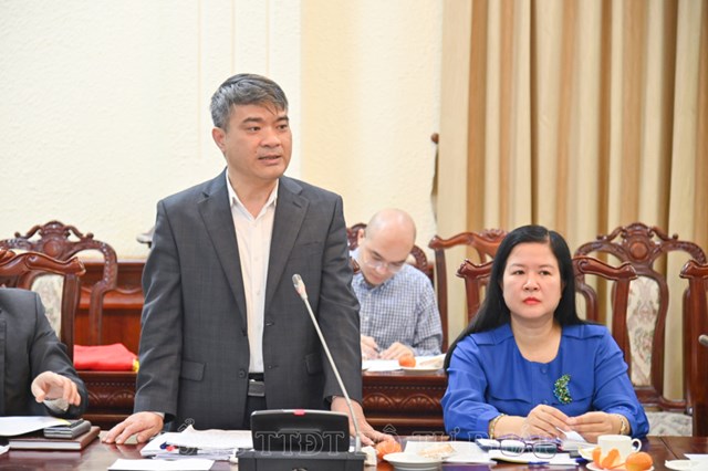 Đồng ch&iacute; Nguyễn Thanh T&uacute;, Vụ trưởng Vụ D&acirc;n sự - Kinh tế.