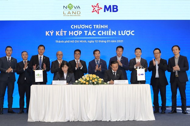 Novaland tối ưu h&#243;a lợi &#237;ch của nh&#224; đầu tư th&#244;ng qua k&#253; kết hợp t&#225;c chiến lước với MB  - Ảnh 1