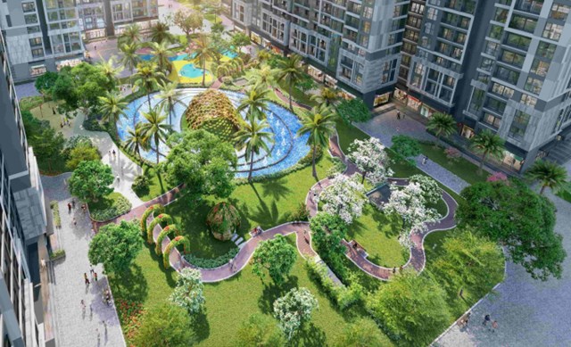 Săn t&#236;m căn hộ sinh th&#225;i giữa vườn Botanic Garden ở “quận Ocean” ph&#237;a Đ&#244;ng H&#224; Nội - Ảnh 2