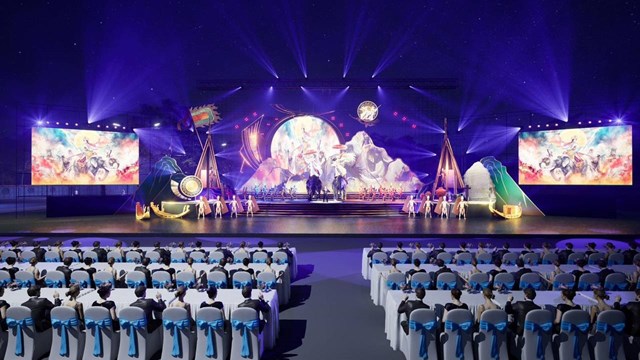 Lần đầu ti&#234;n lịch sử h&#224;o h&#249;ng Hai B&#224; Trưng được t&#225;i hiện bằng c&#244;ng nghệ hiện đại 3D Mapping - Ảnh 5