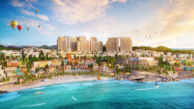 Sun Grand City Hillside Residence l&agrave; tổ hợp căn hộ cao tầng sở hữu vị tr&iacute; đắc địa b&ecirc;n bờ Nam đảo Ngọc