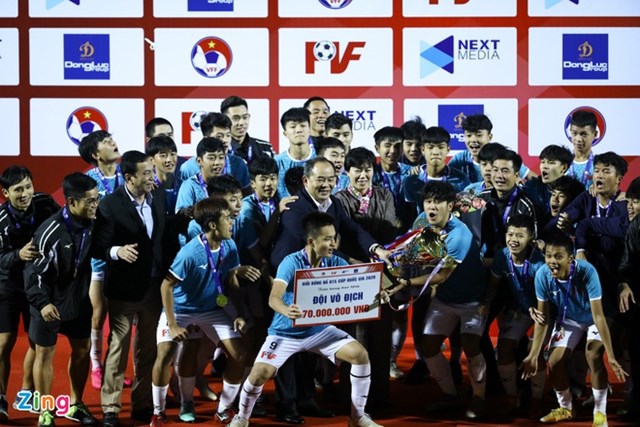 U15 PVF đăng quang tại C&uacute;p Quốc gia 2020.&nbsp;