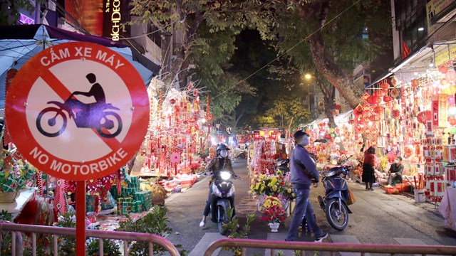 Chợ hoa Tết đ&#236;u hiu v&#236; Covid-19 - Ảnh 2