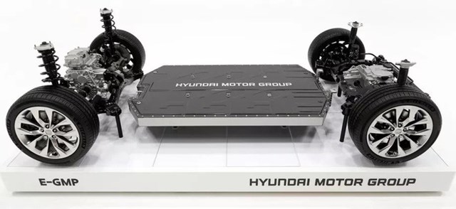 Nền tảng xe điện E-GMP của Hyundai.