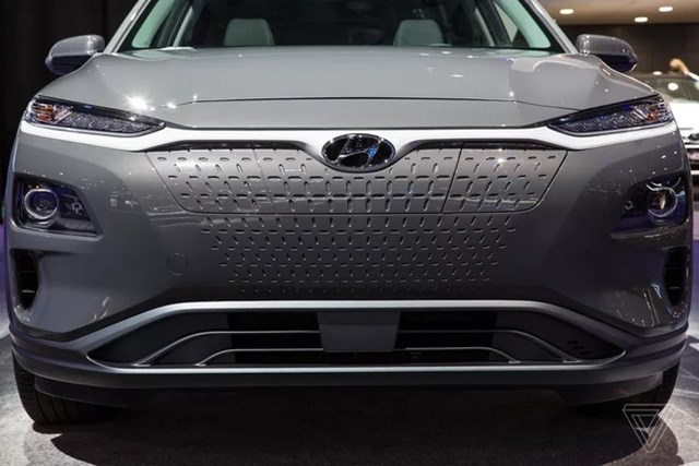 Mẫu xe Hyundai Kona EV.&nbsp;