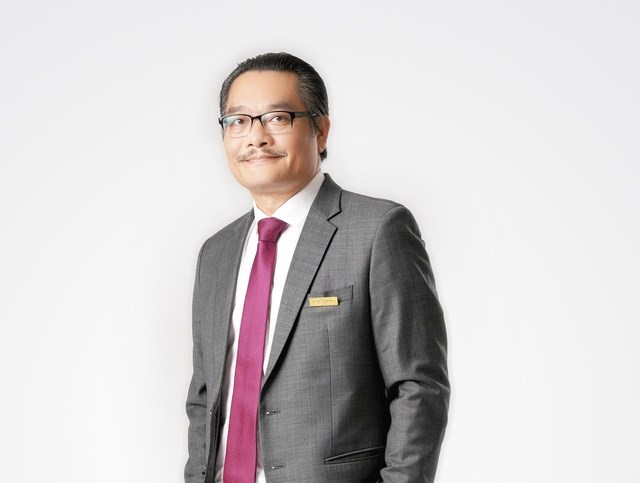 &Ocirc;ng Nguyễn Mạnh Qu&acirc;n - tạm quyền Tổng gi&aacute;m đốc ABBank. Ảnh: ABB