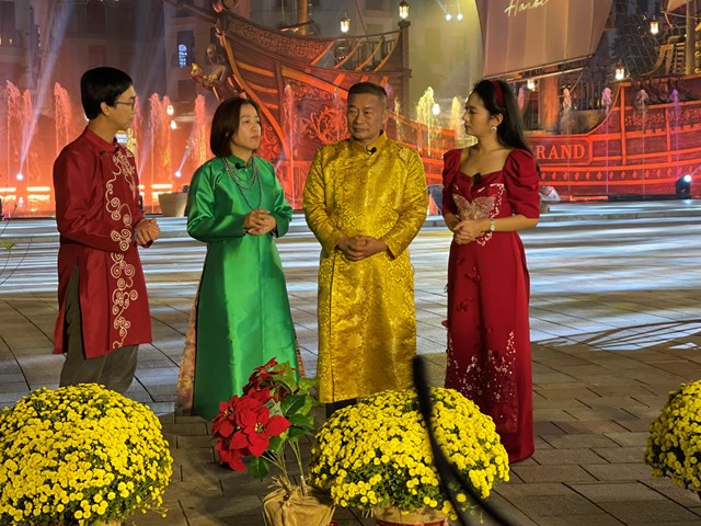 Chương tr&igrave;nh Văn h&oacute;a v&agrave; Phong thủy năm Gi&aacute;p Th&igrave;n 2024 được ghi h&igrave;nh tại Quần thể Mega Grand World, nơi hội tụ văn h&oacute;a Đ&ocirc;ng &ndash; T&acirc;y &nbsp;