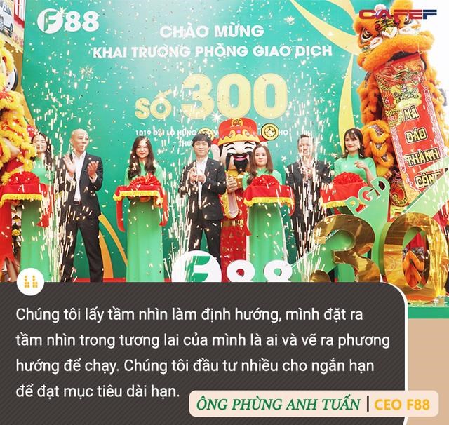 CEO chuỗi cầm đồ F88 Ph&#249;ng Anh Tuấn: Ch&#250;ng t&#244;i sẽ trở th&#224;nh c&#244;ng ty tỷ đ&#244; v&#224;o năm 2023 - Ảnh 6