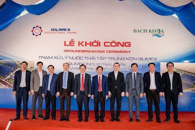 C&aacute;c vị đại biểu tham dự buổi lễ khởi c&ocirc;ng. Nguồn: Gilimex&nbsp;&nbsp;