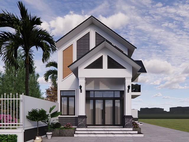 Nh&agrave; cấp 4 m&aacute;i lửng