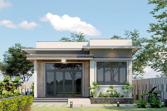 Nh&agrave; cấp 4 m&aacute;i bằng