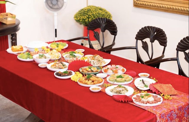 M&acirc;m cỗ Tết miền Nam.